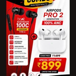 Airpods pro 2 style & Premium Boat earphone